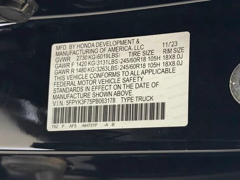 Used 2023 Honda Ridgeline RTL-E image 28