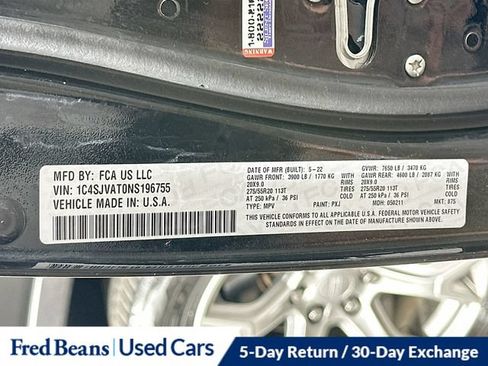 Used 2022 Jeep Wagoneer Series I w/ Premium Group I AWD/4WD image 42