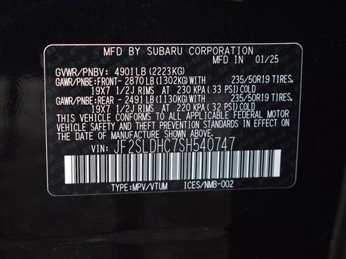 Used 2025 Subaru Forester Sport AWD/4WD image 35
