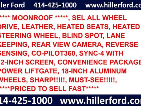 Certified 2023 Ford Edge SEL w/ Convenience Package AWD/4WD image 2