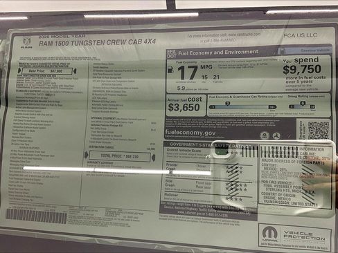 New 2026 RAM 1500 Tungsten w/ Bed Utility Group image 21