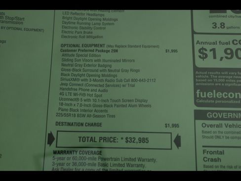 New 2026 Jeep Compass Latitude image 22