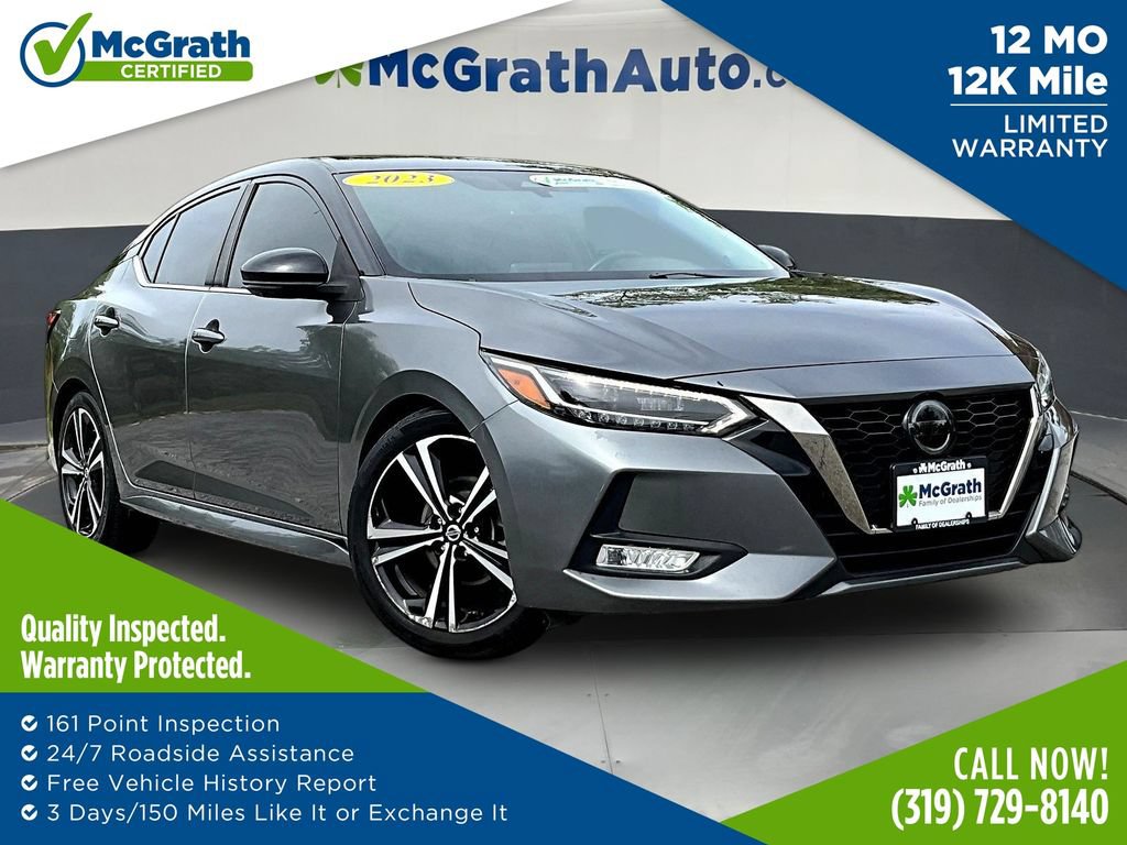 Used 2023 Nissan Sentra SR w/ SR Premium Package FWD image 1