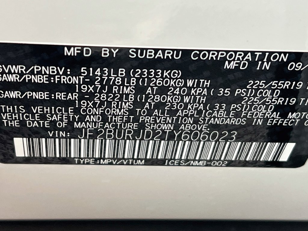 New 2026 Subaru Outback Touring XT AWD/4WD image 23