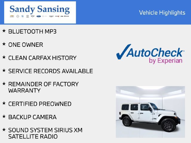 Certified 2026 Jeep Wrangler Unlimited Sahara AWD/4WD image 6