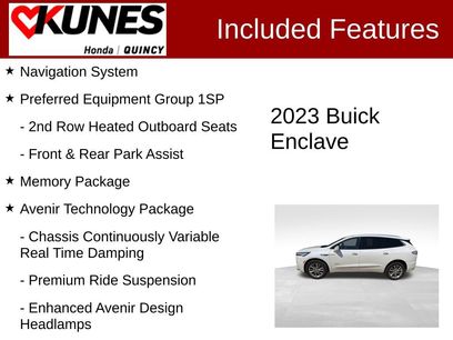 Used 2023 Buick Enclave Avenir w/ Avenir Technology Package
