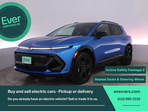 Used 2025 Chevrolet Equinox EV RS w/ LPO, All-Weather Mat Package FWD image 1