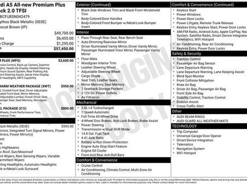 Certified 2025 Audi A5 2.0T Premium Plus w/ Premium Plus image 2