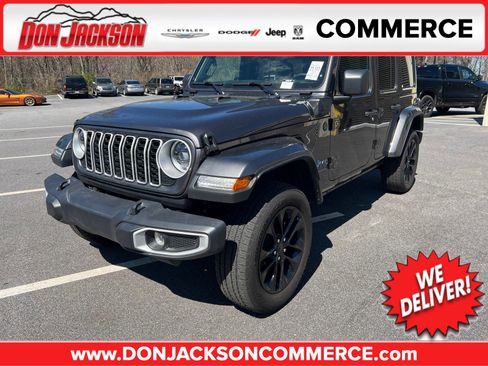 Used 2025 Jeep Wrangler Sahara w/ Safety Group image 1