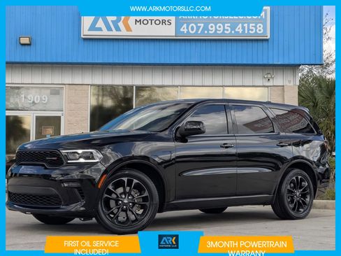 Used 2021 Dodge Durango GT w/ Blacktop Package RWD image 1