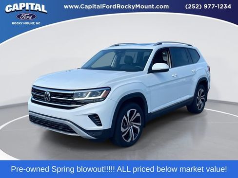 Used 2022 Volkswagen Atlas SEL AWD/4WD image 1