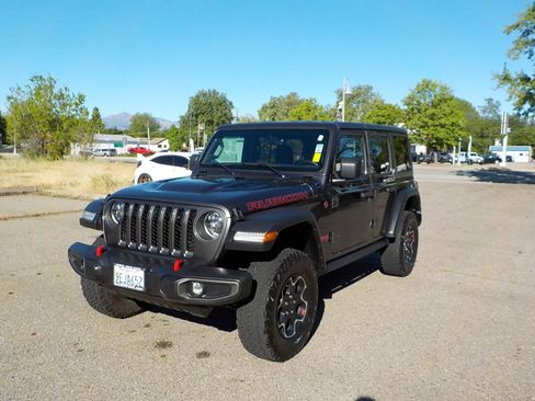 Used 2023 Jeep Wrangler Unlimited Rubicon w/ LED Lighting Group AWD/4WD image 1