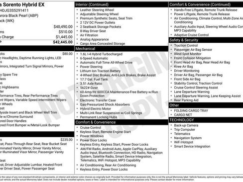 Used 2025 Kia Sorento EX image 3