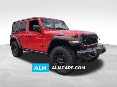 Used 2025 Jeep Wrangler Unlimited Sport S 4xe AWD/4WD image 1