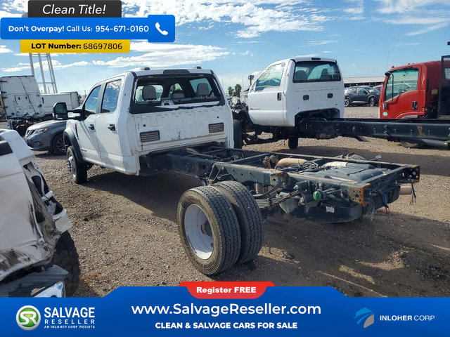 Used 2022 Ford F550 4x4 Crew Cab Super Duty w/ Power Equipment Group image 3