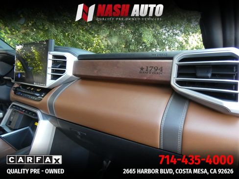 Used 2024 Toyota Tundra 1794 Edition AWD/4WD image 36