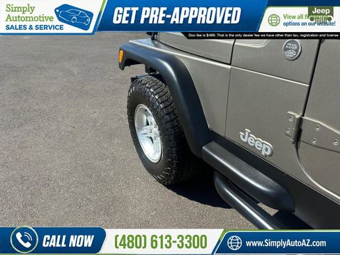 Used 2005 Jeep Wrangler Unlimited AWD/4WD image 9