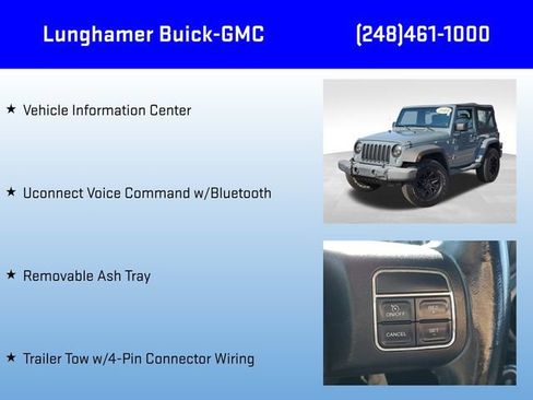 Used 2014 Jeep Wrangler Sport w/ Connectivity Group AWD/4WD image 18