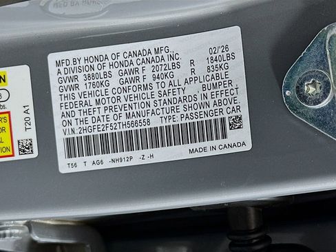 New 2026 Honda Civic Sport image 28