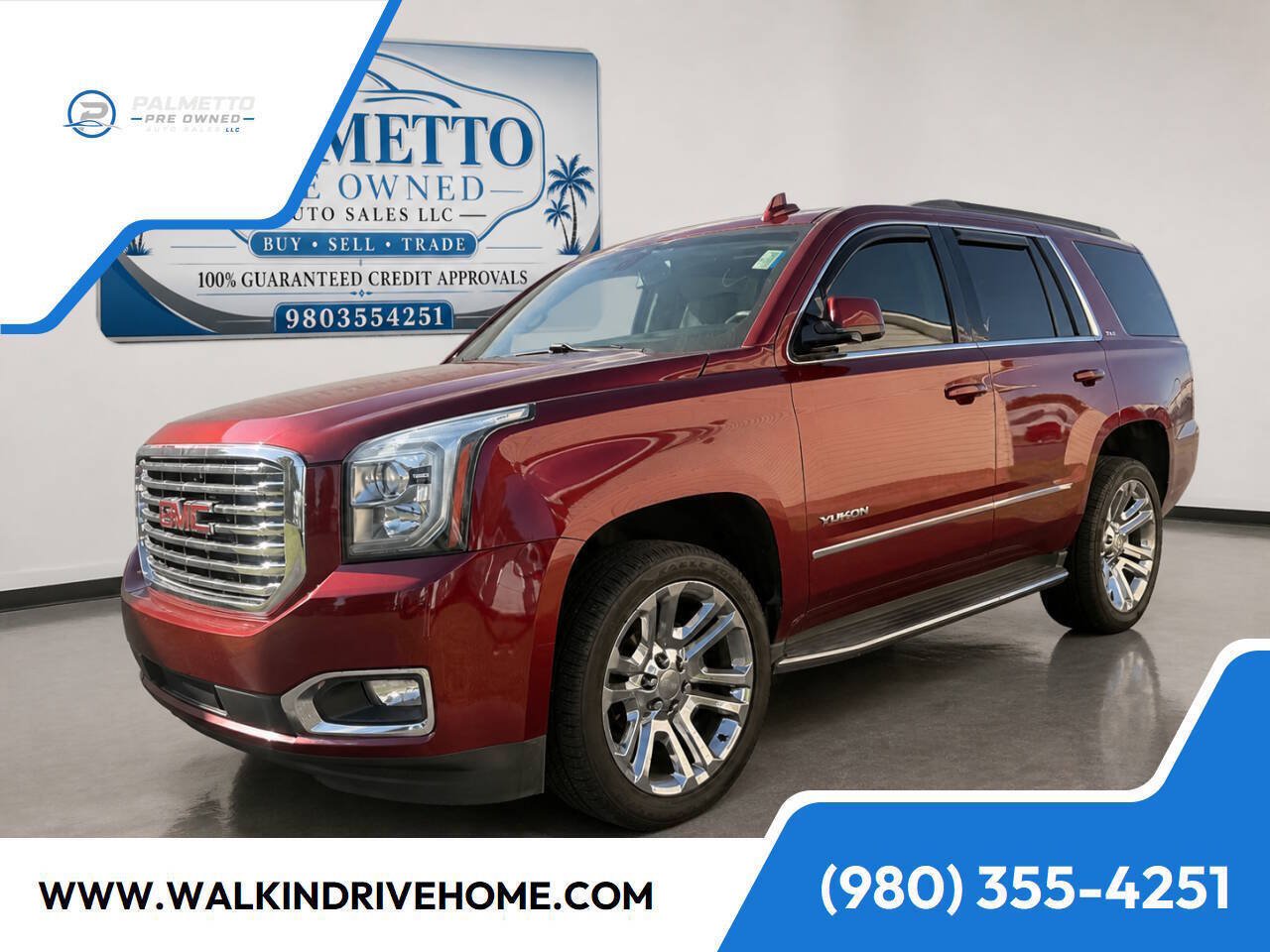 Used 2018 GMC Yukon SLT w/ Premium Edition AWD/4WD image 4