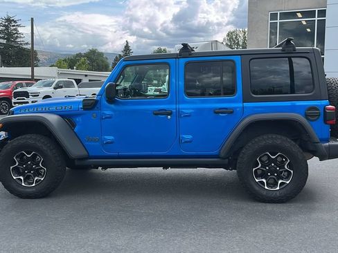Used 2022 Jeep Wrangler Unlimited Rubicon 4xe w/ Steel Bumper Group AWD/4WD image 8