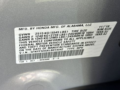 Used 2020 Honda Pilot EX-L image 29