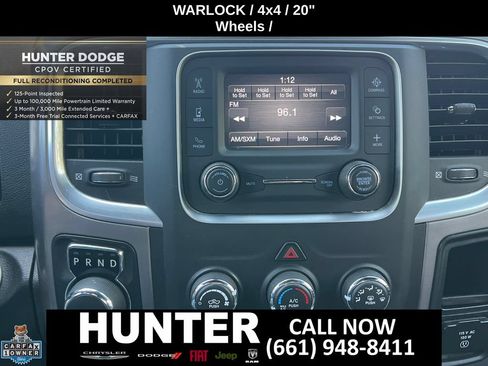 Certified 2023 RAM 1500 Classic Warlock AWD/4WD image 27