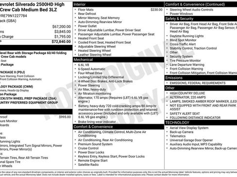 Certified 2022 Chevrolet Silverado 2500 High Country image 37