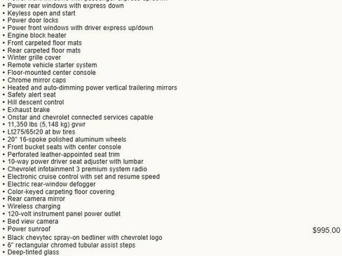 Used 2020 Chevrolet Silverado 2500 High Country w/ Technology Package image 2