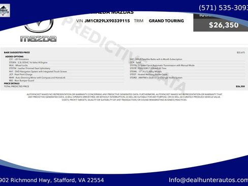 Used 2009 MAZDA MAZDA5 Grand Touring FWD image 39