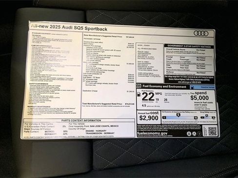 New 2025 Audi SQ5 Premium Plus image 14