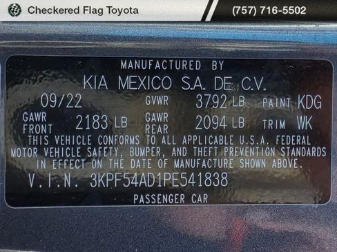 Used 2023 Kia Forte GT-Line w/ GT-Line Technology Package image 22