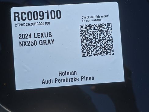 Used 2024 Lexus NX 250 FWD w/ Towing Package (2000 Lbs) image 29