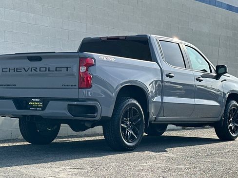 Certified 2024 Chevrolet Silverado 1500 Custom w/ LPO, Dark Essentials Package AWD/4WD image 4