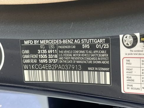 Certified 2023 Mercedes-Benz EQS 580 4MATIC Sedan image 35