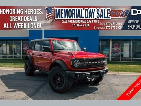 Used 2023 Ford Bronco Wildtrak AWD/4WD image 1