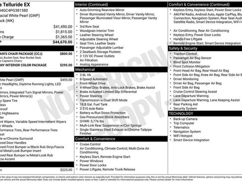 Used 2023 Kia Telluride EX w/ EX Captain's Chair Package FWD image 3
