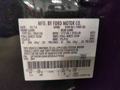 Used 2014 Ford Edge Sport w/ Driver Entry Package image 33