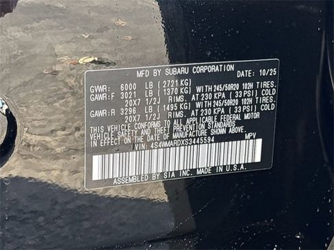 New 2025 Subaru Ascent Bronze Edition image 32