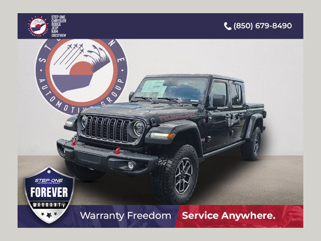 New 2026 Jeep Gladiator Rubicon AWD/4WD 360° Tour