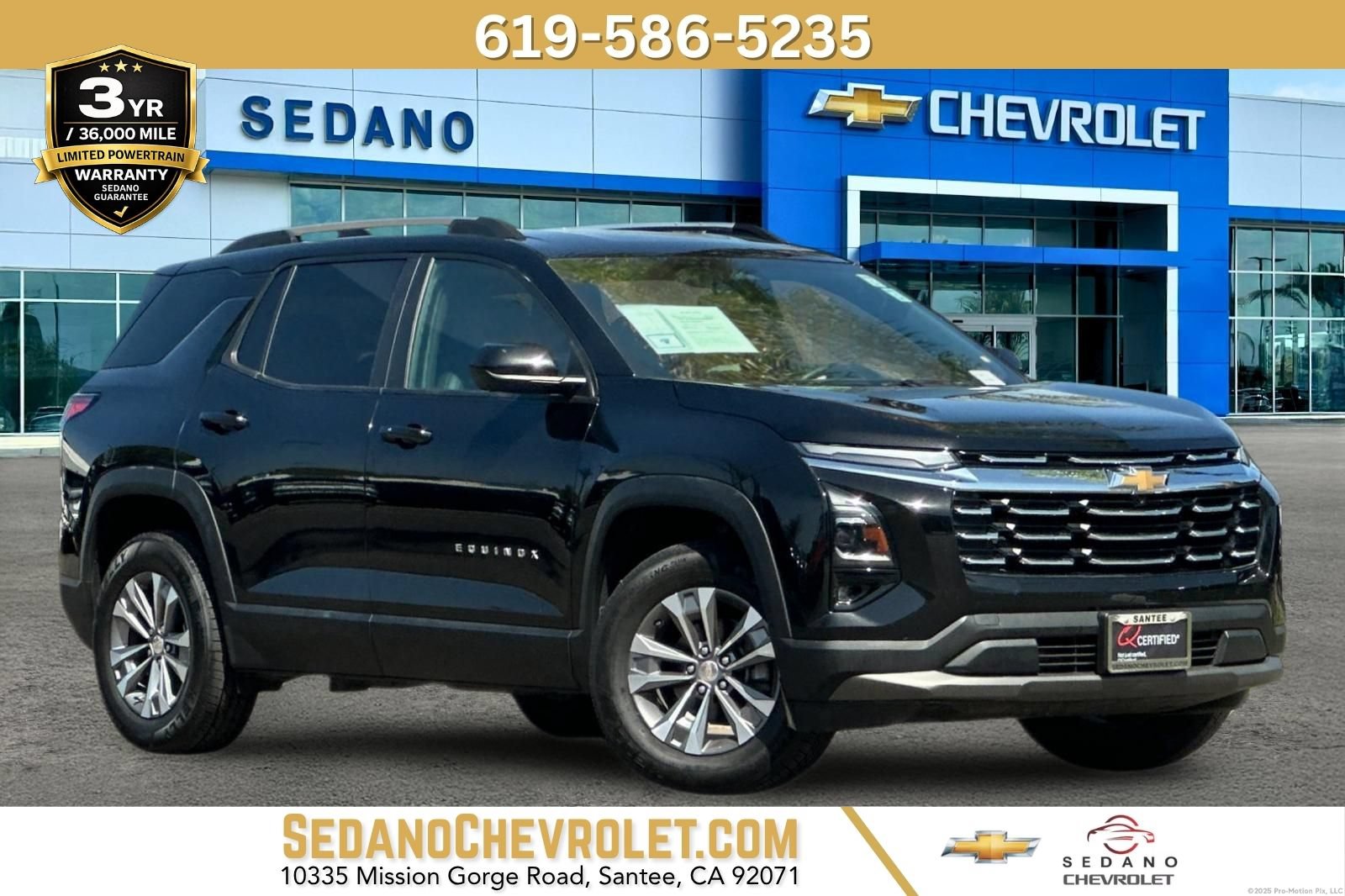 Used 2025 Chevrolet Equinox LT w/ Convenience Package II AWD/4WD image 1