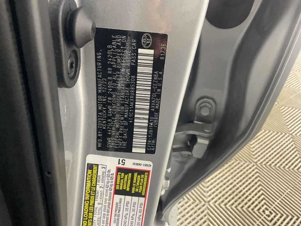 Used 2024 Toyota Camry LE FWD image 28