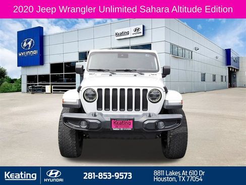 Used 2020 Jeep Wrangler Unlimited Sahara AWD/4WD image 2