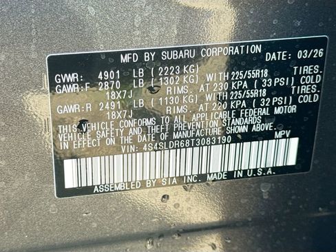 New 2026 Subaru Forester Limited AWD/4WD image 42