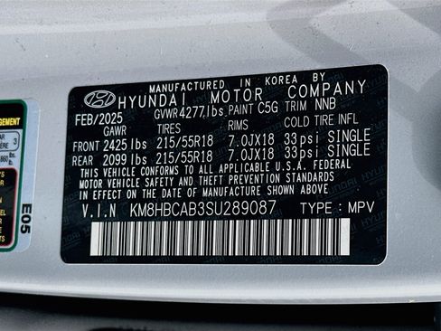 Used 2025 Hyundai Kona SEL AWD/4WD image 12
