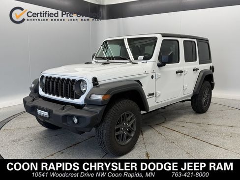 Certified 2026 Jeep Wrangler Unlimited Sport AWD/4WD image 1