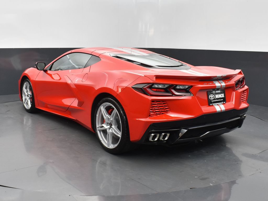 Used 2023 Chevrolet Corvette Stingray Coupe w/ Chrome Exterior Badge Package RWD image 5