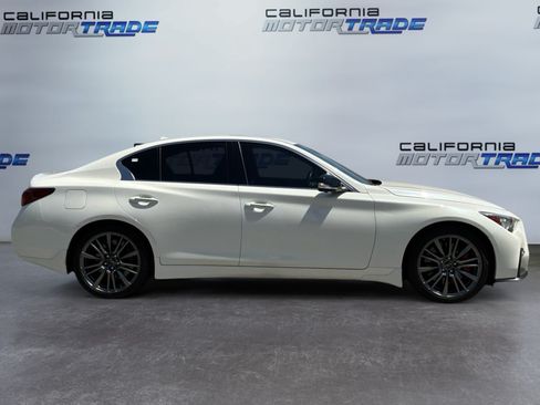 Used 2020 INFINITI Q50 Red Sport 400 w/ Cargo Package RWD image 4