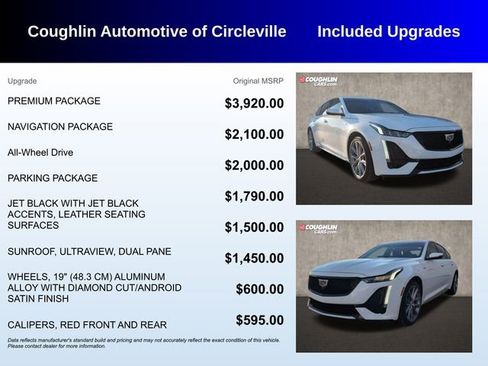 Used 2022 Cadillac CT5 V w/ Premium Package image 3
