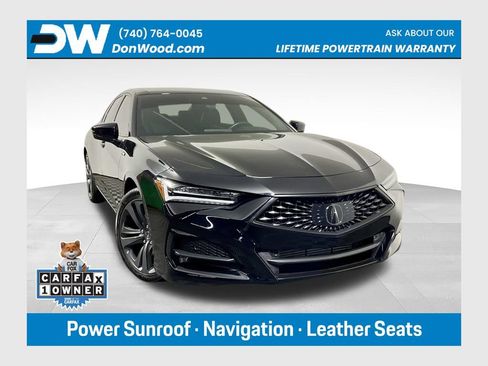 Used 2023 Acura TLX SH-AWD w/ A-SPEC Pkg image 1